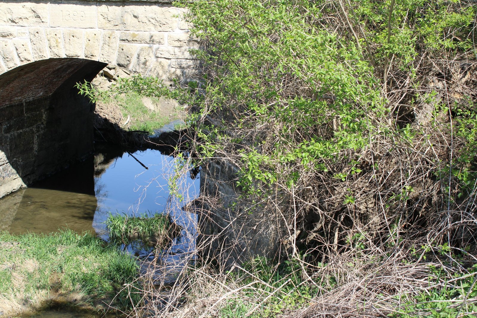 East abutment